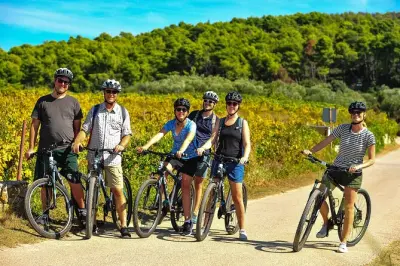 Bike and Wine Korcula: Half-Day Guided Tour