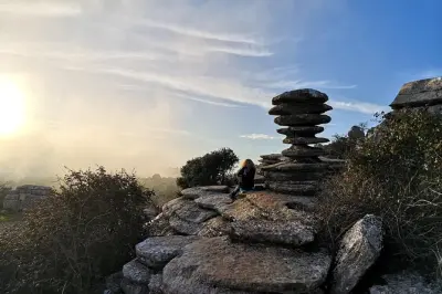 El Torcal de Antequera Wanderung: Route der Ammoniten