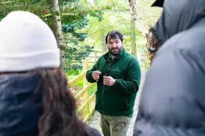 Wildpflanzen sammeln und Bushcraft-Kochkurs in Nordirland