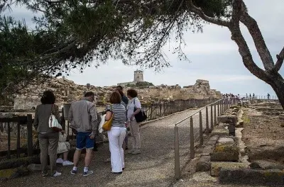 Nora Archäologische Tour: Römische Ruinen & Mosaike ab Cagliari