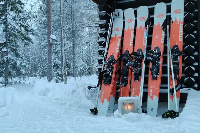 Pyhä-Luosto Sliding Ski Tour: Backcountry with Local Guide