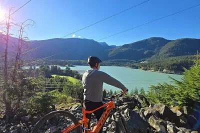 Mountain E-Bike Tour Whistler: 2,5 Stunden Anfänger-Trail