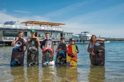Wakeboard or Waterski in Krk: 650m Cable Course