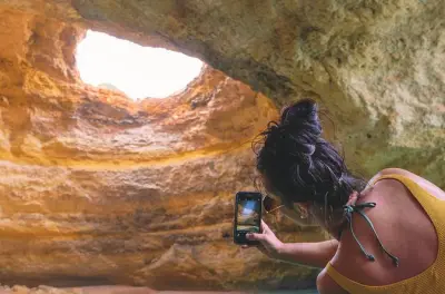 Da Vilamoura Marina, barca alla grotta di Benagil e spiaggia Falésia