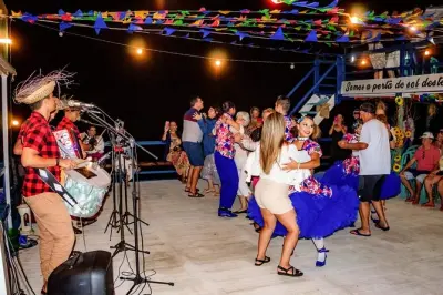 Forró Catamaran at Praia do Jacaré: June Dances & Live Music