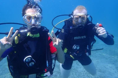 Curious about scuba diving in cozumel? join a small group, learn the basics with a patient instructor, and dive at two local sites. includes all gear and snacks.