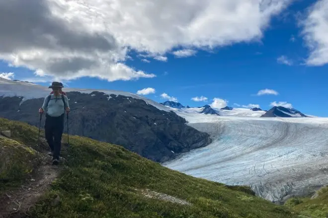 Harding Icefield Trail Wanderung ab Seward