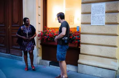 Ritratto notturno a Vienna con fotografo professionista esperto