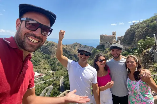 Messine privée : Savoca, Taormina et Isola Bella avec chauffeur