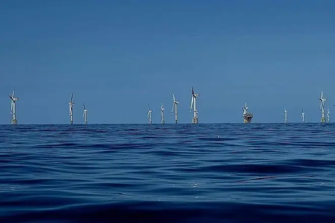 Éoliennes en mer du Nord, 30 km en bateau depuis Blankenberge