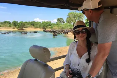 Halbtages-Safari ab Ella: Elefanten im Udawalawe & Mittagessen
