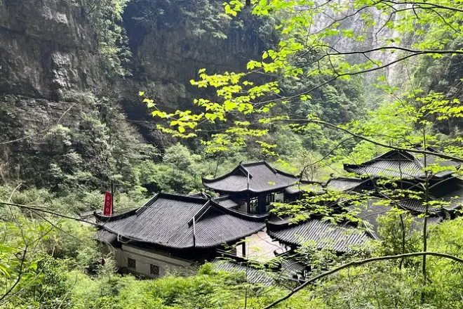 Wulong visite privée depuis Chongqing : Sites UNESCO inclus