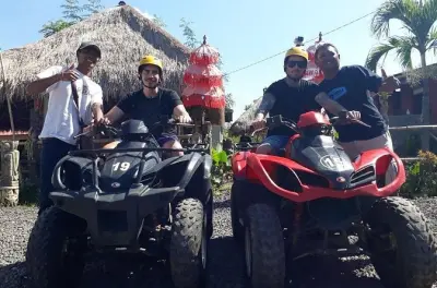 Rafting und ATV in Ubud: Kombination aus Ayung-Fluss und Quad-Tour
