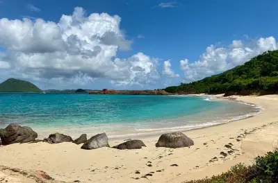 Plage secrète d’Antigua en demi-journée : Sans foule
