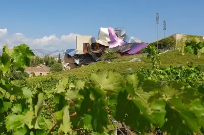 Tour de vino en La Rioja desde Pamplona: Dos bodegas y Laguardia