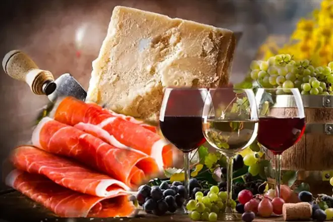 Degustazione di Parmigiano, prosciutto e vino a Parma