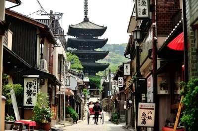 Glide through kyoto’s higashiyama & gion in a private rickshaw, see wooden alleys, temples, maybe spot a geisha. includes english-speaking guide & flexible routes.