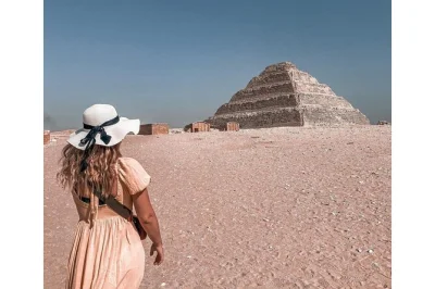 Explore the giza pyramids, saqqara’s step pyramid, and memphis with a private egyptologist guide. hassle-free, customizable day trip from cairo.