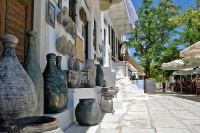 Naxos private Halbtagestour: Bergdörfer und Tempel