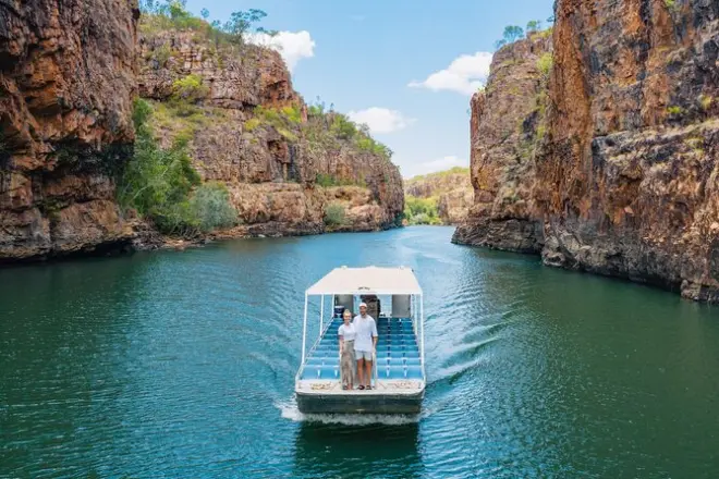 Katherine Gorge & Edith Falls Tagesausflug ab Darwin