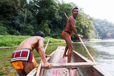 Step into the chagres rainforest from panama city, canoe to a waterfall, swim, share lunch with the embera people, and enjoy music—includes pickup and drinks.