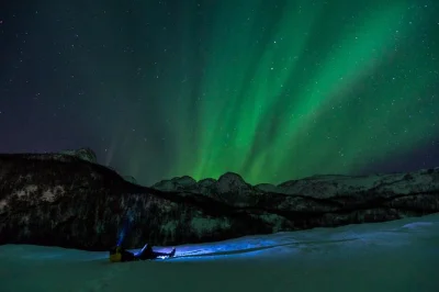 Vivez l’excitation de la chasse aux aurores boréales près d’altafjord avec un guide local, pauses autour du feu et chocolat chaud inclus. prise en charge possible depuis le port de croisière.