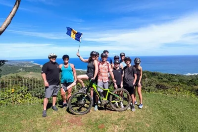 Feel the atlantic breeze on a barbados electric bike tour from st john’s parish church to peg farm, with local guide, scenic stops & refreshments included.