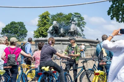 Feel copenhagen’s rhythm by bike with a local guide—see nyhavn, the little mermaid, and royal palaces in 3 hours. includes helmets, rain ponchos, and luggage storage.