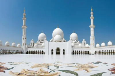Step inside abu dhabi’s sheikh zayed mosque, taste fresh dates at the market, and glimpse ferrari world on a half-day city tour with hotel pickup included.