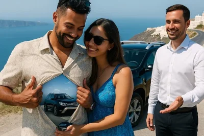 Step off the ferry or plane in santorini and your local driver is waiting—private transfers, real island tips, and flexible pickup anytime you land.