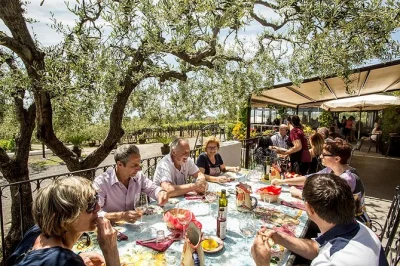 Genieße lokale weine und ein mediterranes mittagessen an den hängen des vesuvs, mit weinbergspaziergang, spannenden geschichten vom guide und abholung in neapel.