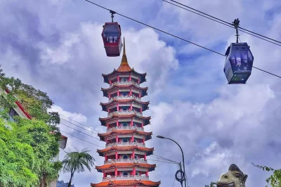 Feel the thrill of genting skyway, climb batu caves’ 272 steps, and wander chin swee temple—all with hotel pickup and a local guide from kuala lumpur.