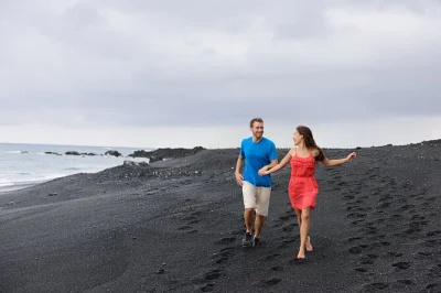 Feel the heat of kilauea, wander lava caves, and walk hawaii’s newest black sand beach on this hilo day trip—includes port or hotel pickup and local lunch stop.