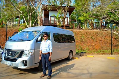 Step off your flight at siem reap angkor airport and skip the stress—private taxi pickup, friendly local driver, air-conditioned ride, direct hotel drop-off included.