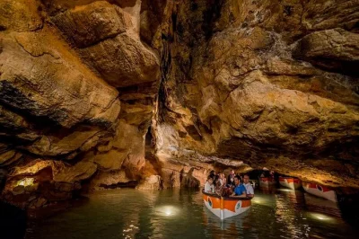 Feel the cool air of san jose caves near valencia, float europe’s longest underground river, and explore a hilltop roman site. includes pickup & local guide.