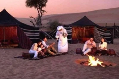 Feel the sinai desert on an atv quad ride from sharm el-sheikh, taste bedouin bread, ride camels at sunset, and finish with a bbq dinner and stargazing. includes pickup.