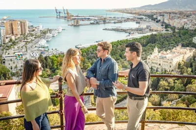 Feel malaga’s energy on a city walking tour, explore gibralfaro castle & the alcazaba, then unwind with a catamaran cruise. includes guide, tickets & transfer.