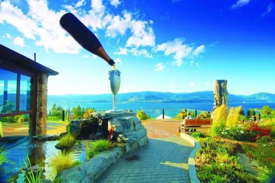 Kelowna und west kelowna: genieße eine geführte weinverkostung mit seeblick, entspanntem hotel-transfer und lokalen weinen.