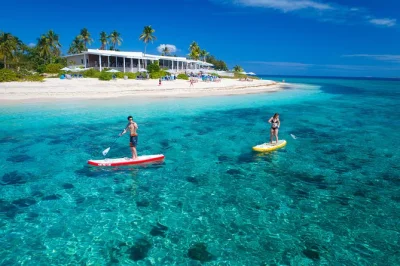 Step onto malamala island for a relaxed beach club day—white sand, infinity pool, south pacific-inspired food, and easy hotel pickup from nadi or denarau.