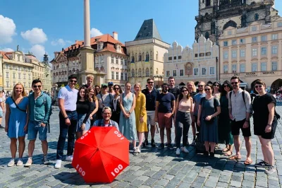 Step into prague’s old town, cross charles bridge, explore the jewish quarter and see the astronomical clock with a small group and expert guide—tip-based tour.