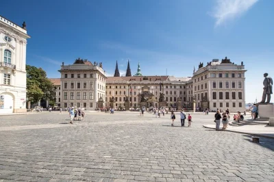 Step inside prague castle with a private guide, explore st. vitus cathedral, golden lane, and centuries-old halls. entry included. wheelchair accessible.