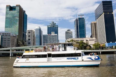 Float from brisbane’s southbank to lone pine koala sanctuary by river cruise, see koalas and kangaroos up close, with entry tickets and return boat included.