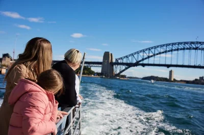 Feel the breeze on a sydney harbour sightseeing cruise, see opera house & harbour bridge, hear local stories from your guide, coffee or tea included.