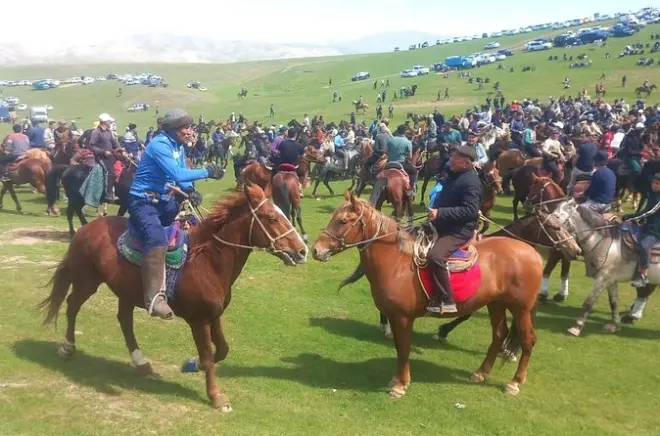 Samarkand jogo Kopkari: Assista à competição de Buzkashi