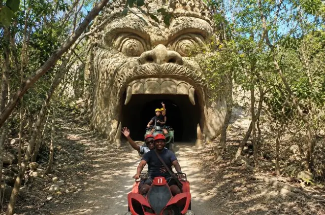 Passeio de quadriciclo em Pecatu: 1,5 horas off-road