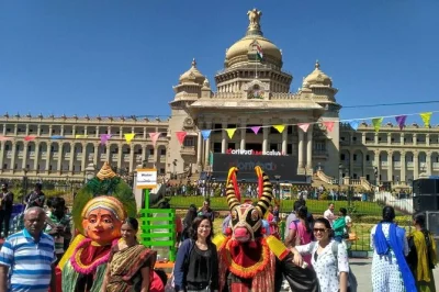 Start your bangalore day trip with hotel pickup, explore lalbagh botanical gardens, bull temple, iskcon, and bangalore palace. includes lunch and local guide.