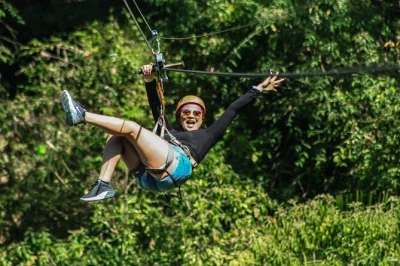 Feel the thrill of edenva’s zipline circuit, relax by the river, and taste local dishes in puerto vallarta’s sierra madre. includes private transport & all activities.