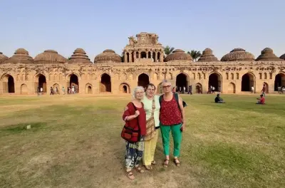 Hampi visite privée : Temple Vijaya Vittala et char de pierre