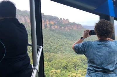Feel the mist at scenic world, meet kangaroos at featherdale, and ride the parramatta river ferry back to sydney. includes hotel pickup and all rides.