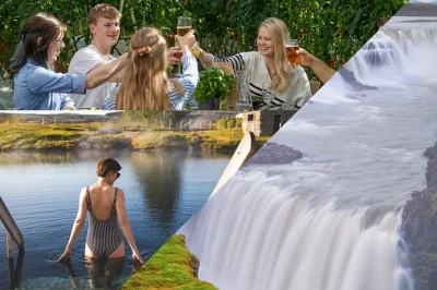Feel the steam at secret lagoon, taste fresh tomato soup at friðheimar, and see gullfoss & geysir in a relaxed small group day trip from reykjavik with entry included.